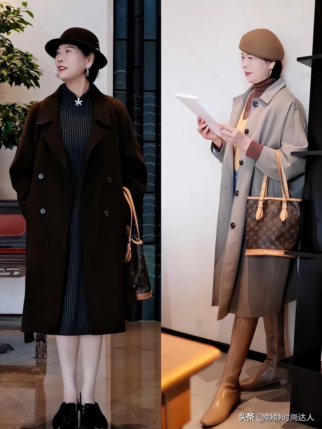 ：告别老气温暖又显年轻！OG真人中年女性冬日装扮(图2)