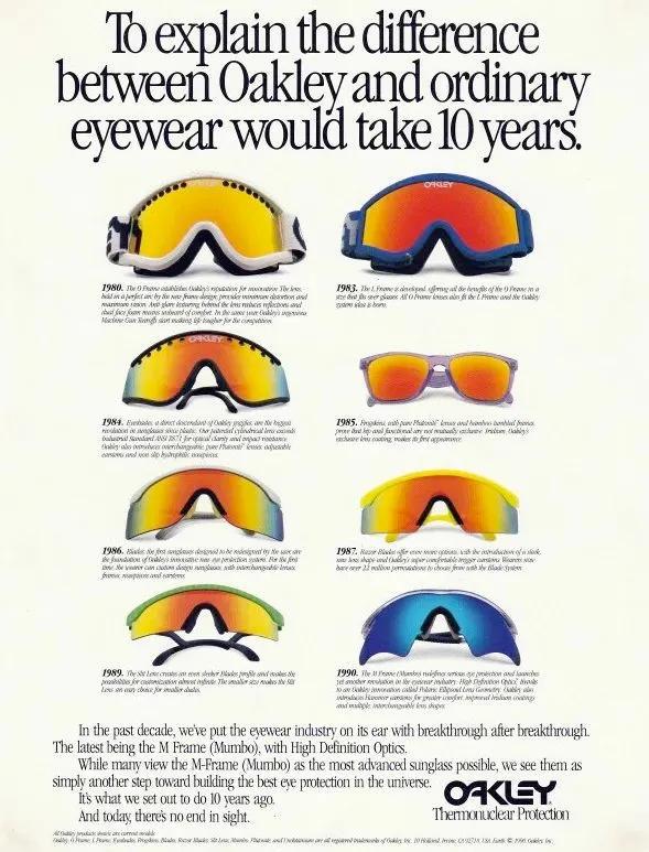 ：从越野赛场到潮流先锋OG网站Oakley(图4)
